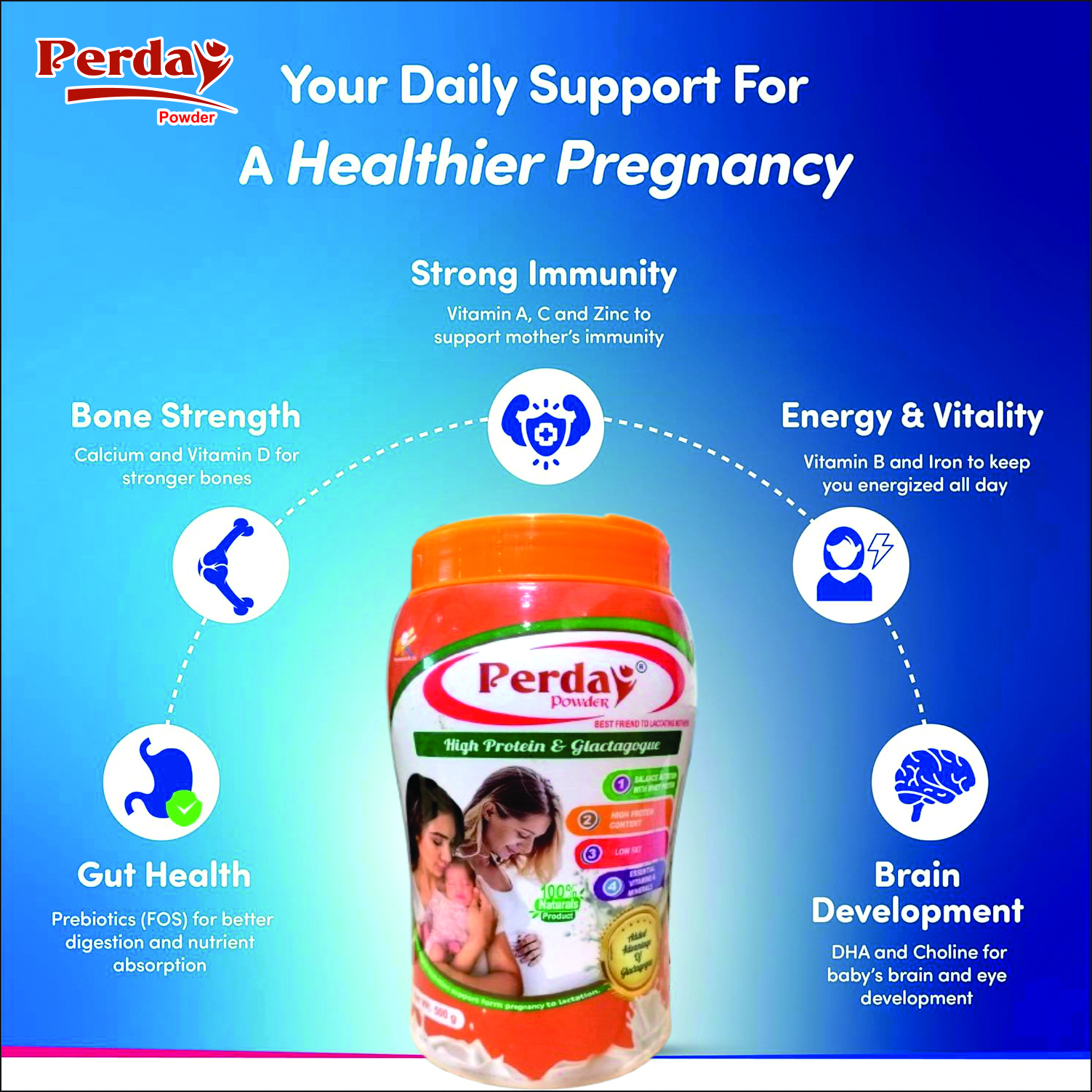 PERDAY POWDER 500GM - Image 3