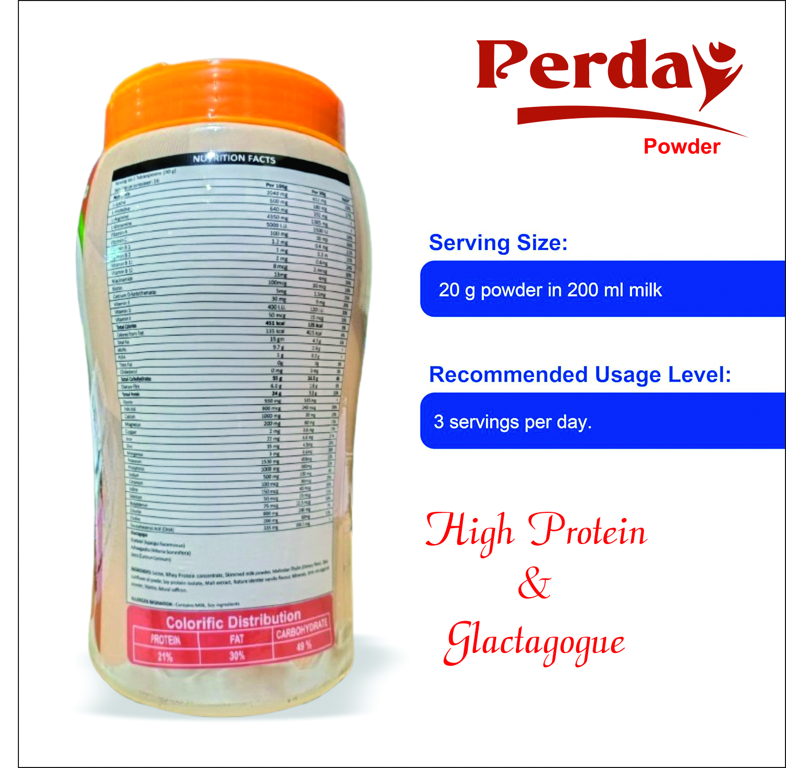 PERDAY POWDER 500GM - Image 8